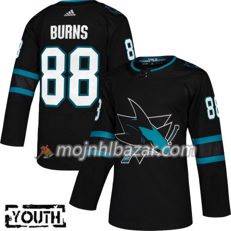 Dresovi San Jose Sharks Brent Burns 88 Adidas 2018-2019 Alternate Authentic - Dječji Dresovi San Jose Sharks Brent Burns 88 Adidas 2018-2019 Alternate Authentic - Dječji
